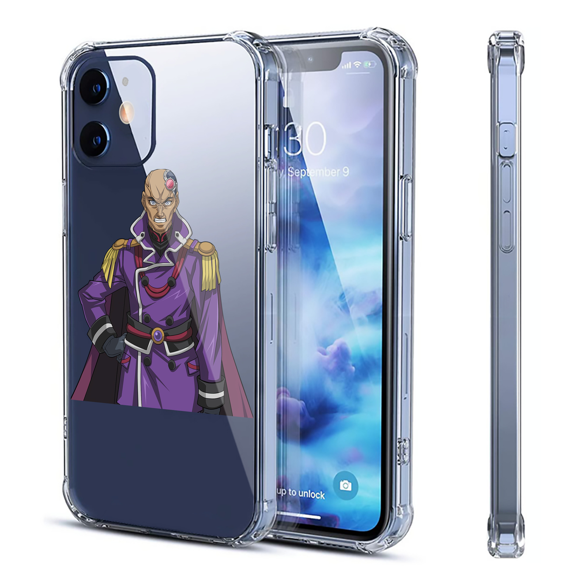 （画像用） 遊☆戯☆王 Yu-Gi-Oh! 【iPhone 12シリーズ対応】透明スマホケース（クリアソフトケース）